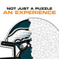 Philadelphia Eagles™ Helmet - Wooden Puzzle