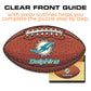 Miami Dolphins™ Futebol - Quebra-cabeça de madeira