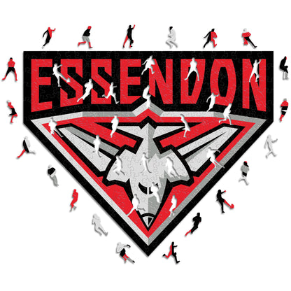 Essendon FC Logo - Wooden Puzzle