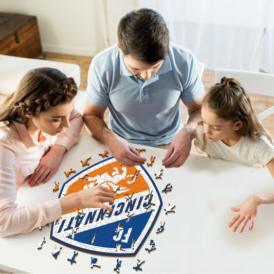 FC Cincinnati® Logo - Wooden Puzzle