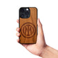 FC Inter® Logo - Wooden Phone Case (MagSafe Compatible)