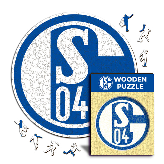 FC Schalke 04® Logo - Wooden Puzzle