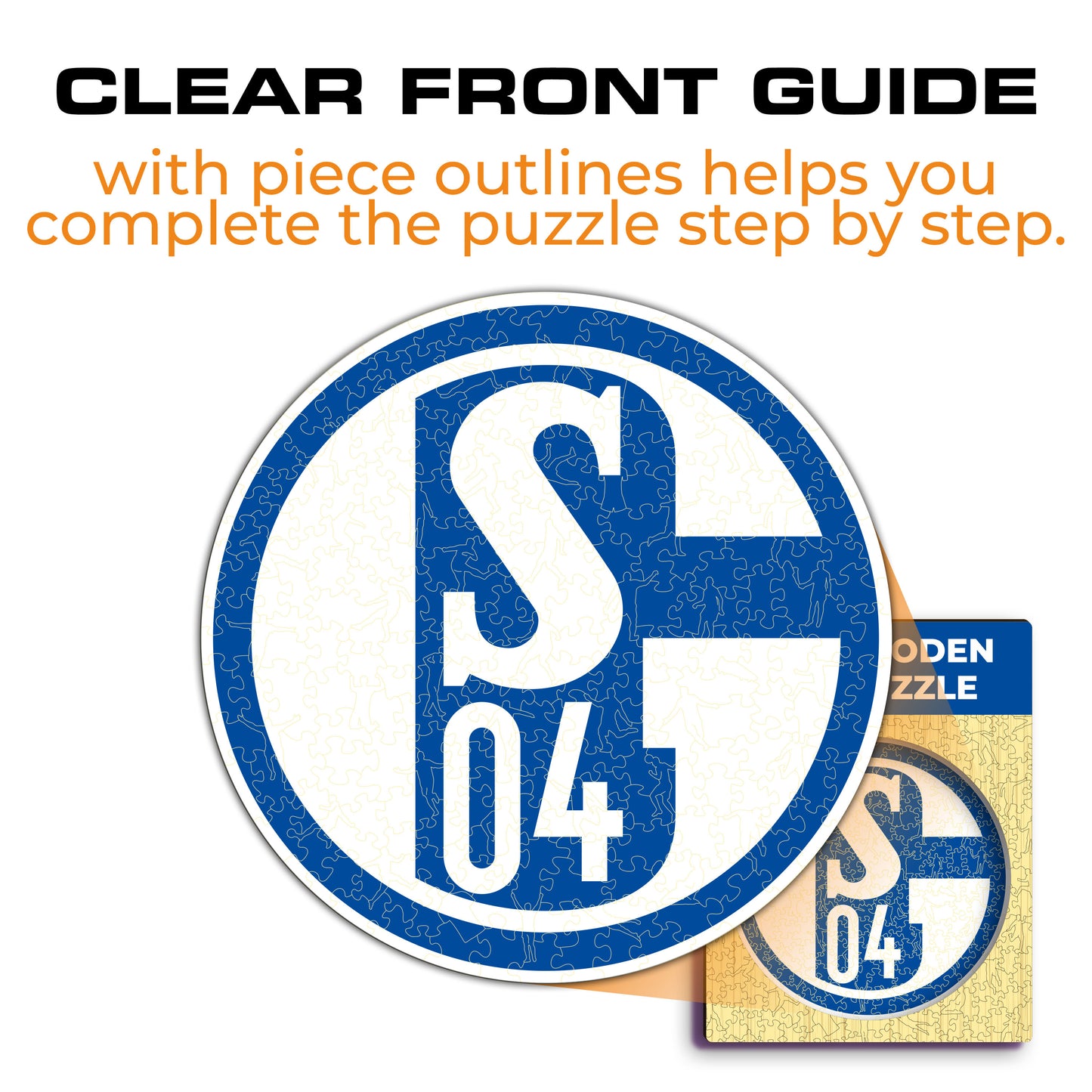 FC Schalke 04® Logo - Wooden Puzzle
