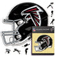 Capacete Atlanta Falcons™ - Quebra-cabeça de madeira 