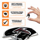 Capacete Atlanta Falcons™ - Quebra-cabeça de madeira 