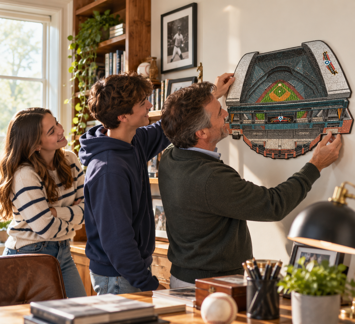Arizona Diamondbacks™ Chase Field Wooden Puzzle