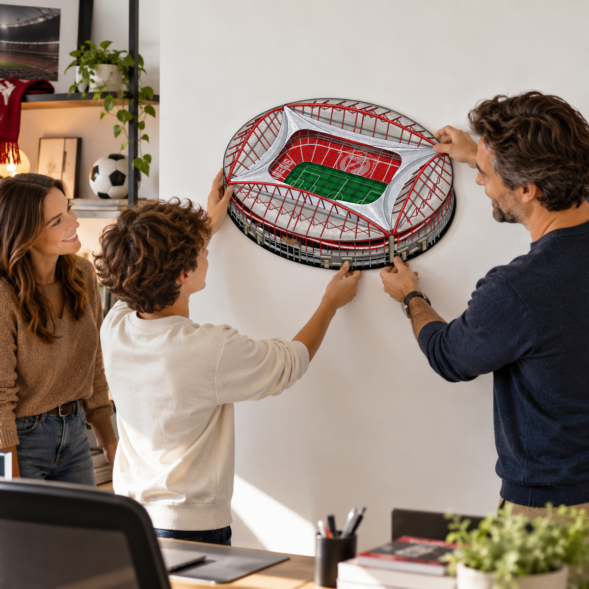 Estadio do SL Benfica® Wooden Puzzle