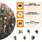 Enchanted City - Wooden Puzzle