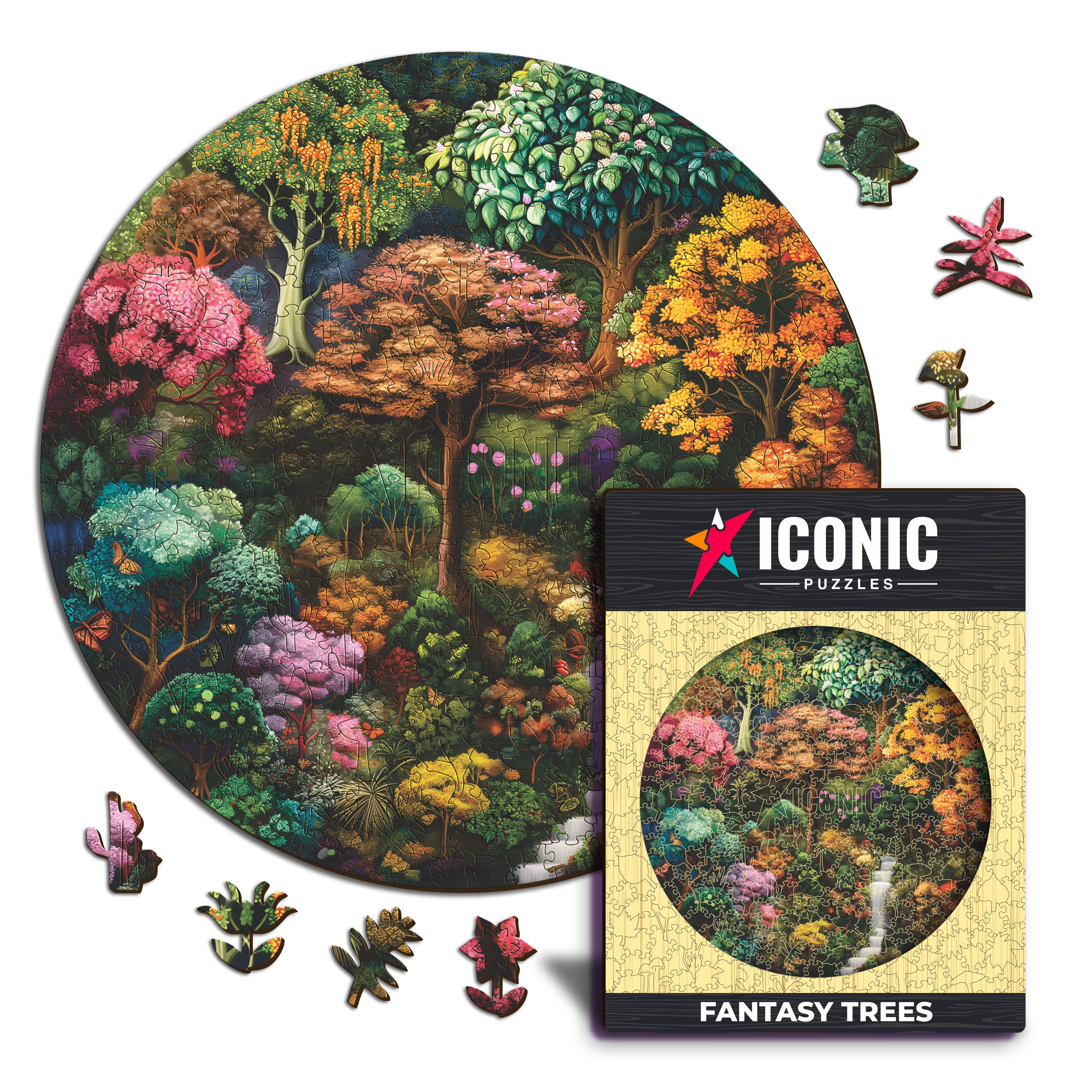 Mystical Source - Wooden Puzzle – Iconic Puzzles