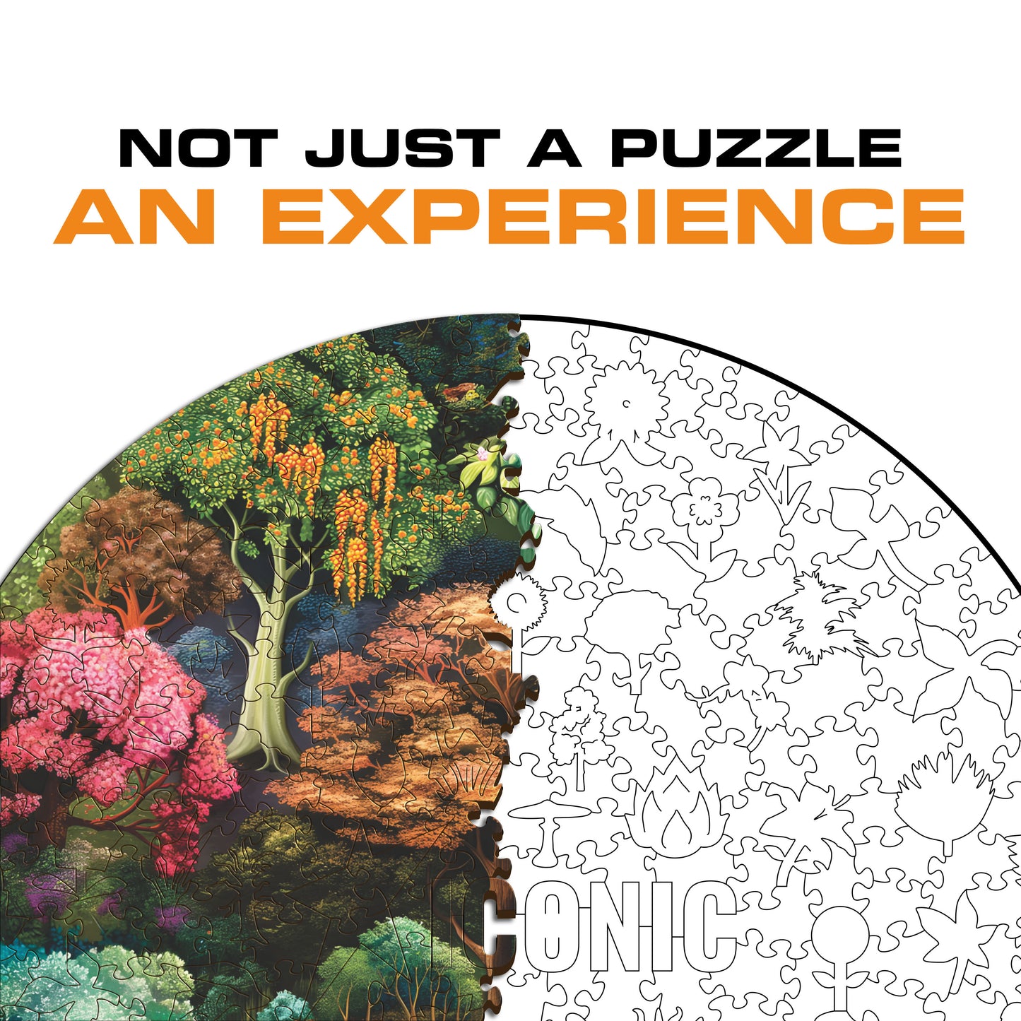 Mystical Source - Wooden Puzzle