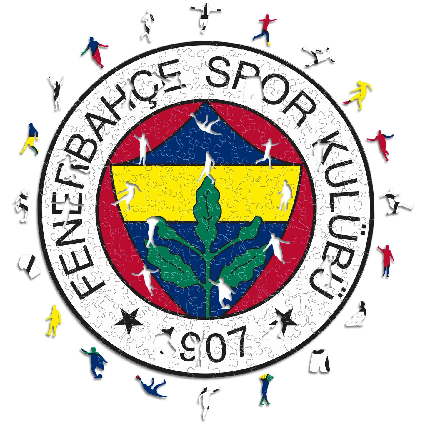 Fenerbahçe S.K.® Logo - Wooden Puzzle