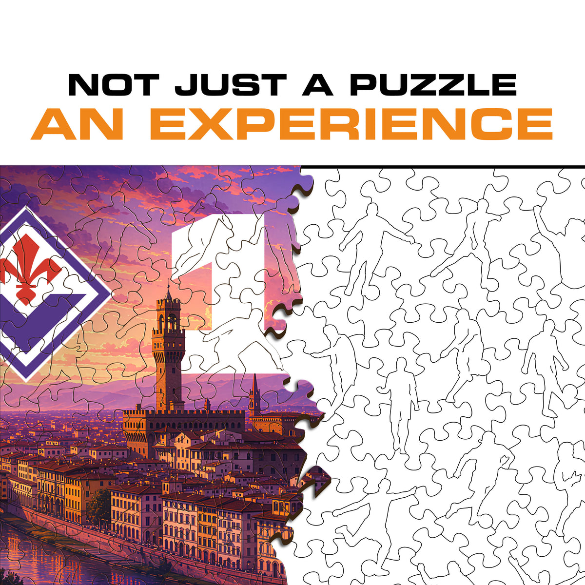 ACF Fiorentina® Centenary Wooden Puzzle