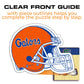 University of Florida Helmet - Wooden Puzzle