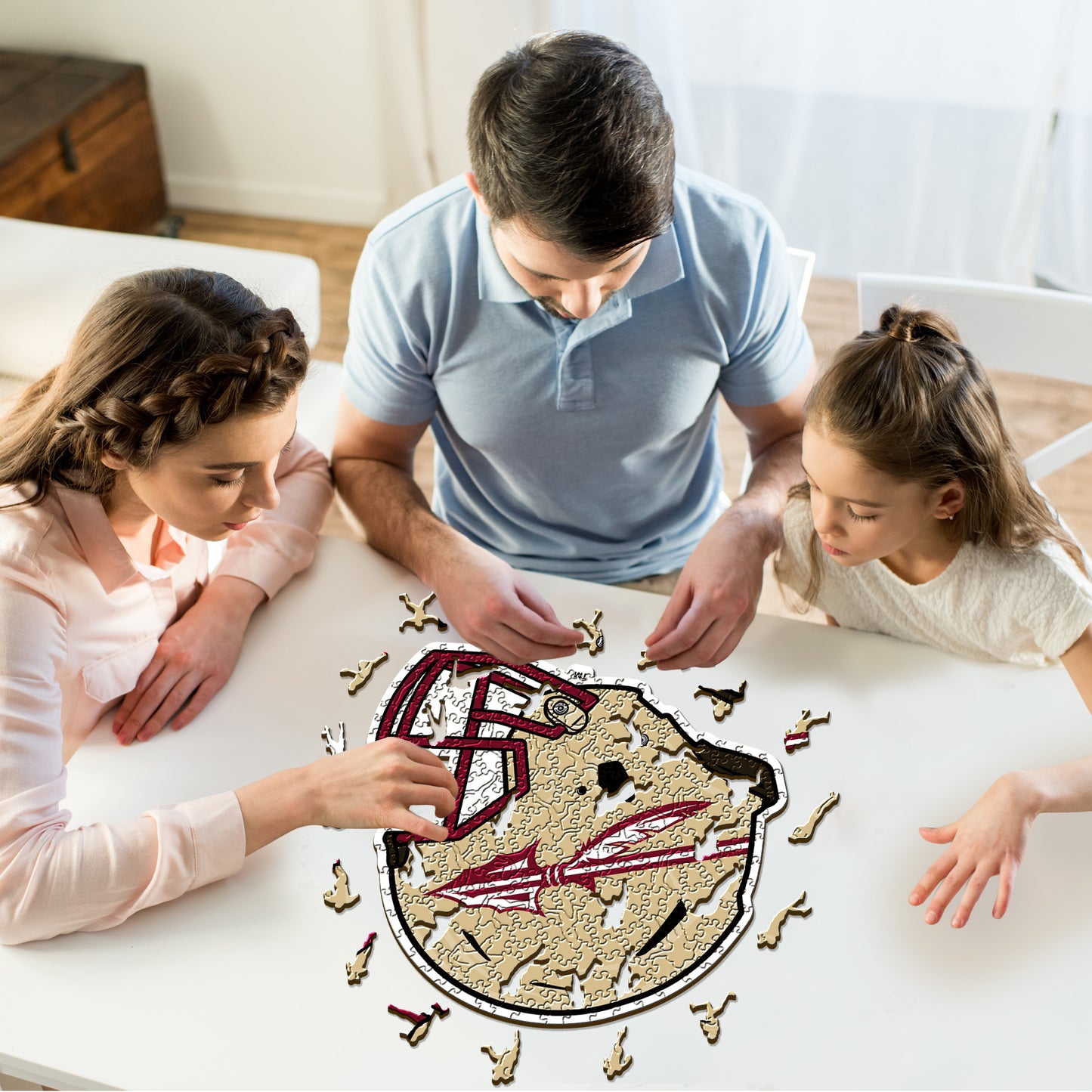 Florida State University Helmet - Wooden Puzzle