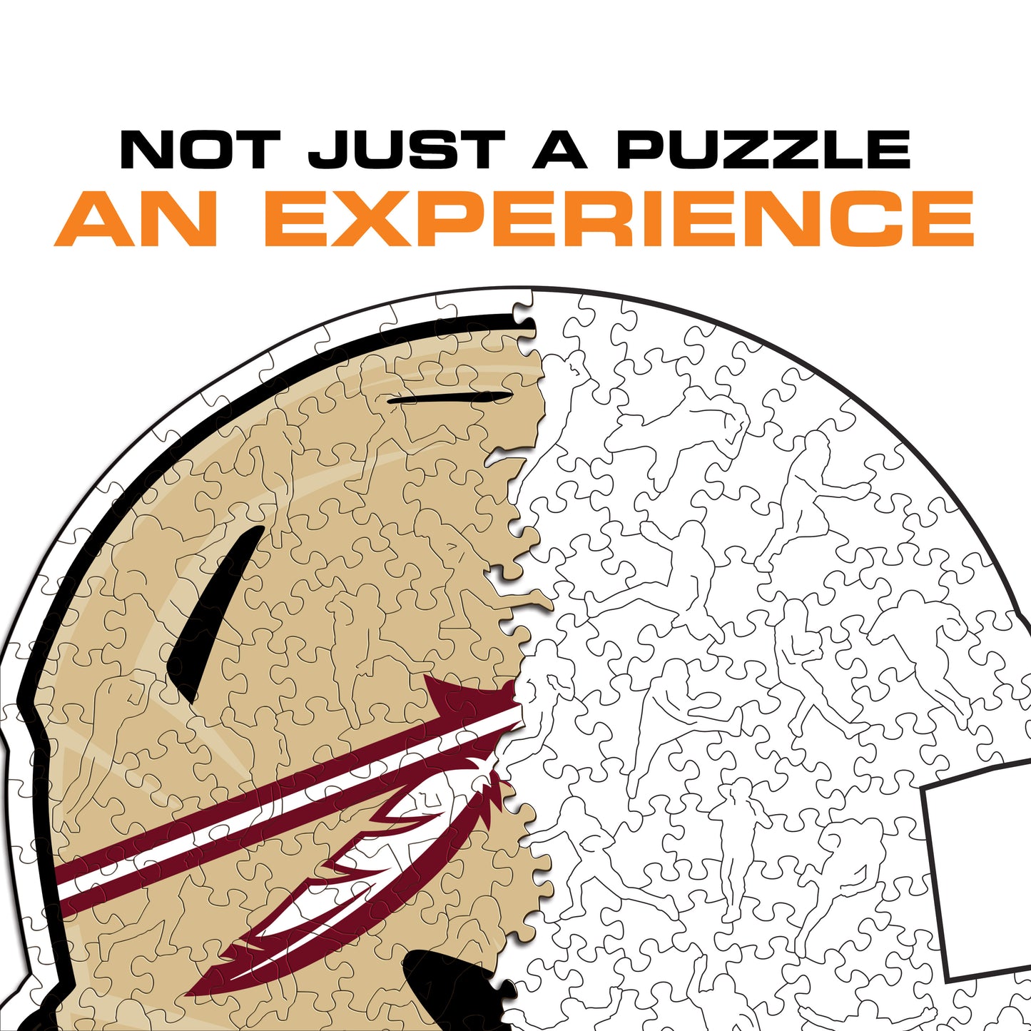 Florida State University Helmet - Wooden Puzzle