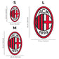 3 PACK AC Milan® Logo + Retro Logo + 5 Players