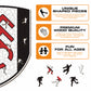 Fulham FC® Logo - Wooden Puzzle