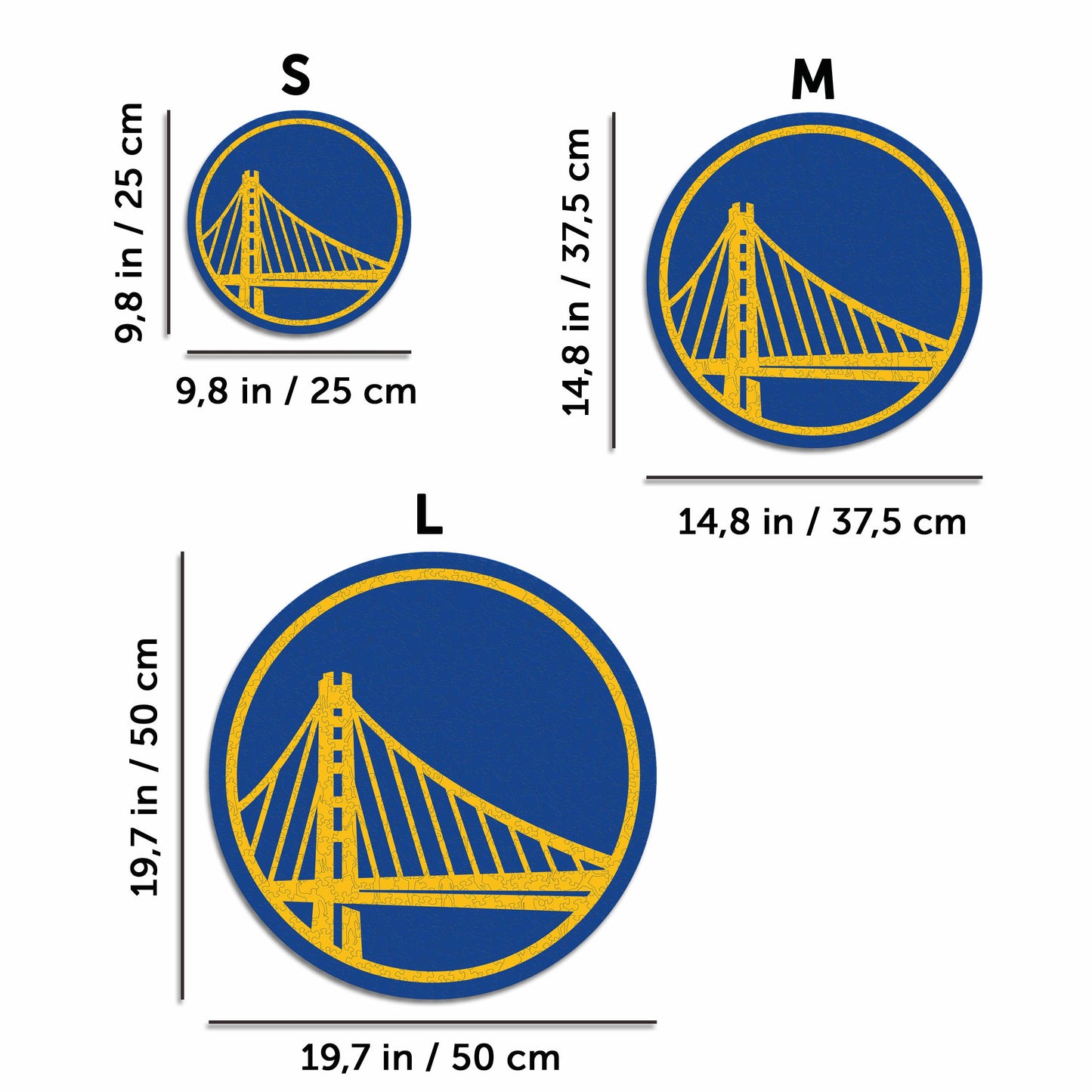 Golden State Warriors™ - Wooden Puzzle