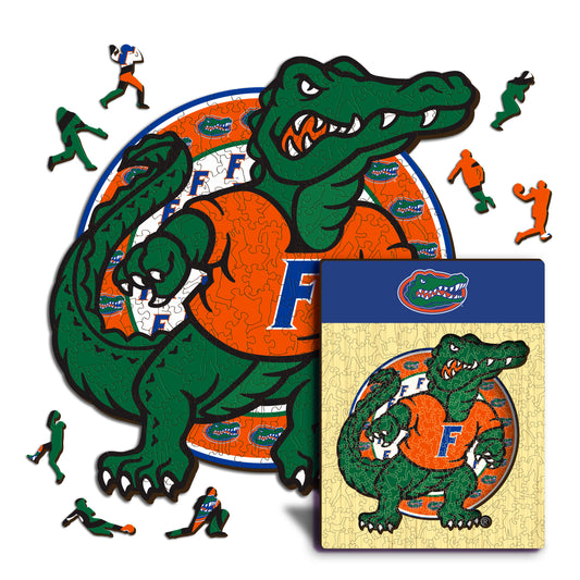 University of Florida Mascot - Wooden Puzzle