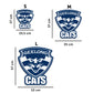Geelong FC Logo - Wooden Puzzle