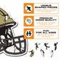 Georgia Tech Yellow Jackets Helmet Wooden Puzzle