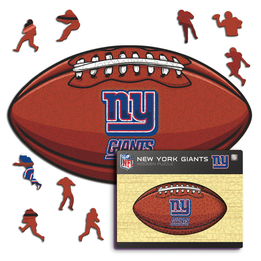 New York Giants™ Futebol - Quebra-cabeça de madeira 