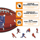 New York Giants™ Football - Wooden Puzzle