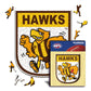 Hawthorn Hawks FC Retro Mascot - Wooden Puzzle
