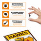 Hawthorn Hawks FC Retro Mascot - Wooden Puzzle