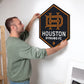 Logotipo do Houston Dynamo® - Quebra-cabeça de madeira 