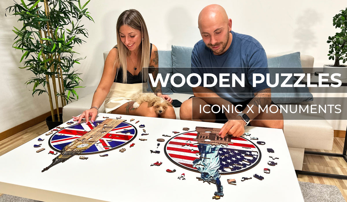 Monuments Wooden Puzzles – Iconic Puzzles