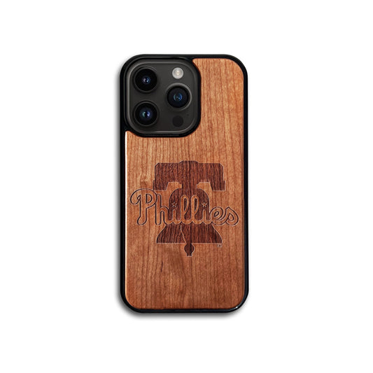 Philadelphia Phillies™ - 木質手機殼（相容於 MagSafe）