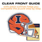 University of Illinois Helmet - Wooden Puzzle
