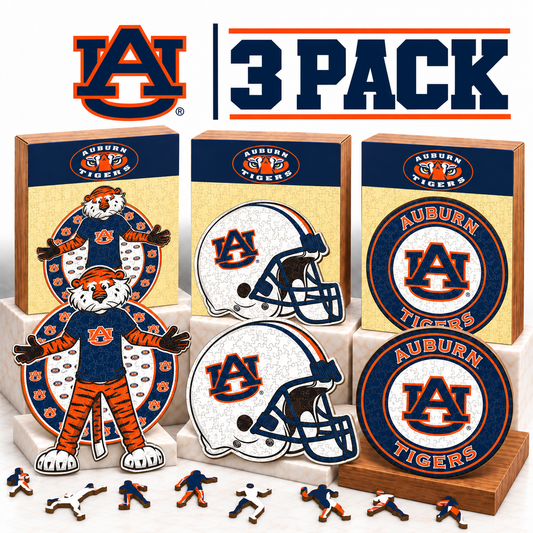3 PACK Auburn Tigers