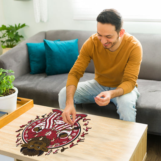 テキサス工科大学 - 木製パズル