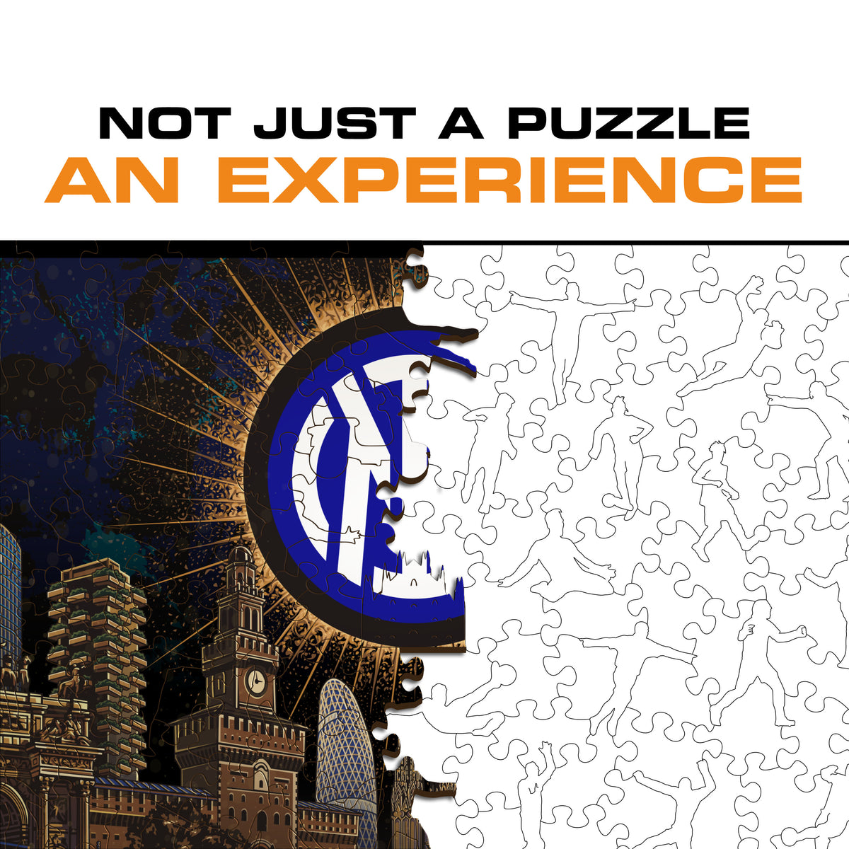 FC Inter® Skyline Wooden Puzzle