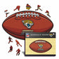 Jacksonville Jaguars™ Futebol Americano - Quebra-cabeça de Madeira 