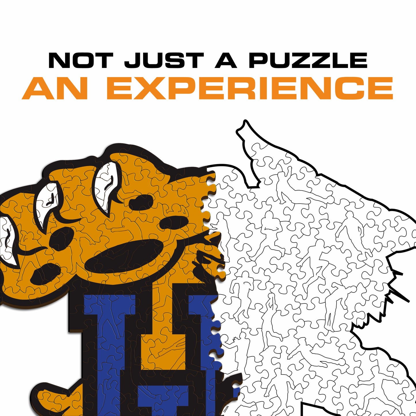 Kentucky Wildcats Mascot Wooden Puzzle