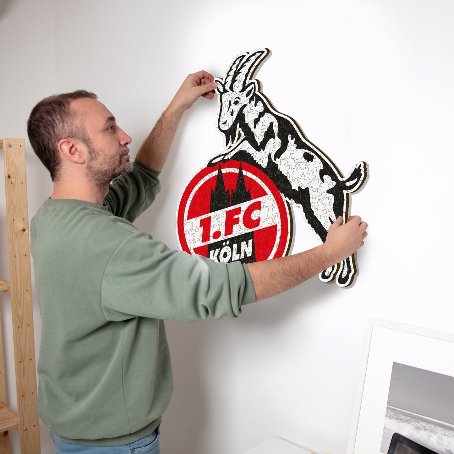 FC Köln® Logo - Wooden Puzzle