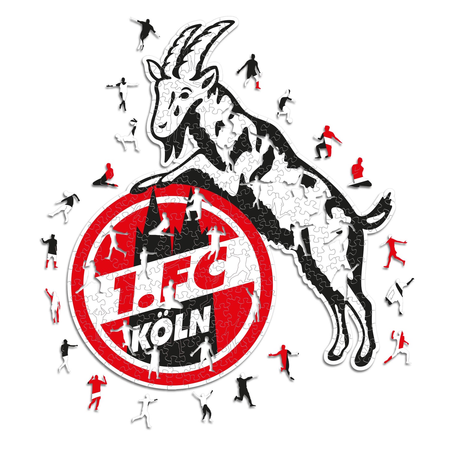 FC Köln® Logo - Wooden Puzzle