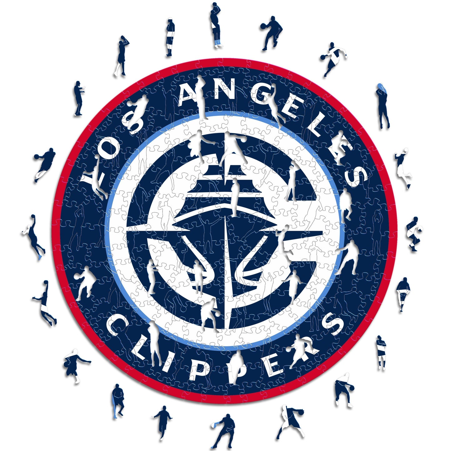 Los Angeles Clippers™ - Wooden Puzzle