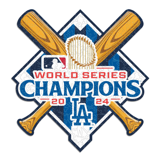 Los Angeles Dodgers™ 2024 World Series - Wooden Puzzle