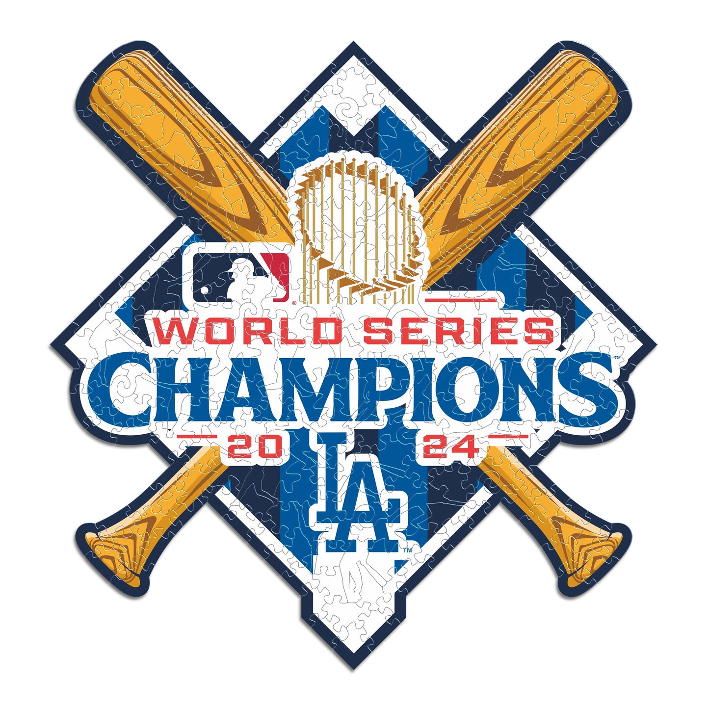 3 PACK Los Angeles Dodgers™ Ball + Primary Logo + 2024 World Series