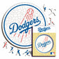Pacote com 2 logotipos do Los Angeles Dodgers™ + World Series 2024 