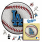 Los Angeles Dodgers™ Baseball Wooden Puzzle