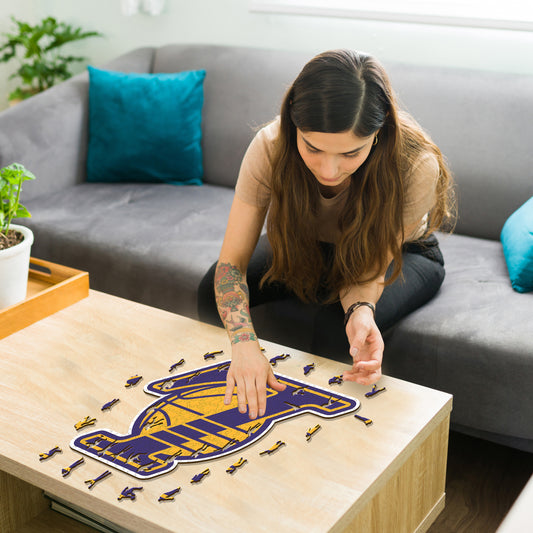 Los Angeles Lakers™ - Wooden Puzzle
