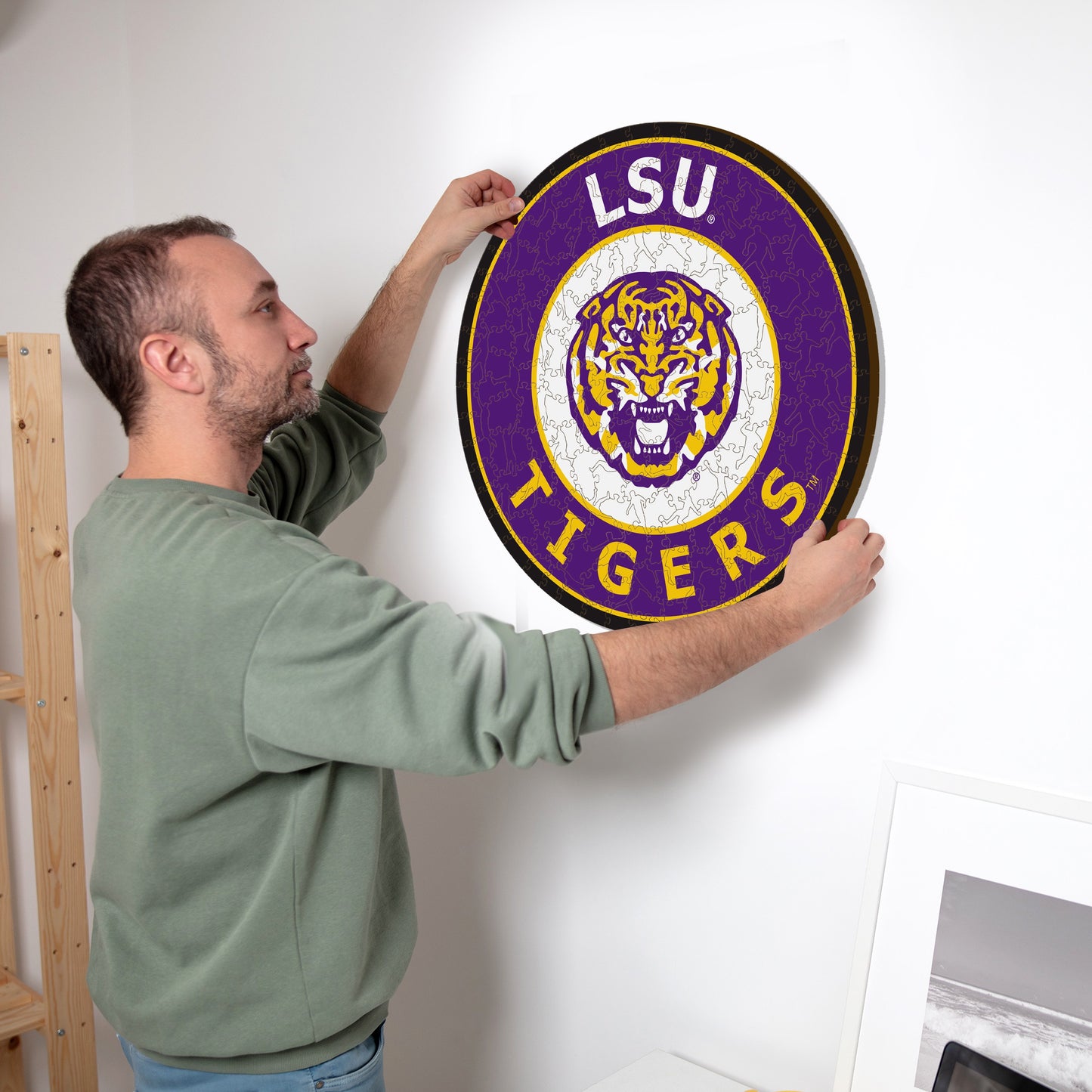 Louisiana State University - Wooden Puzzle