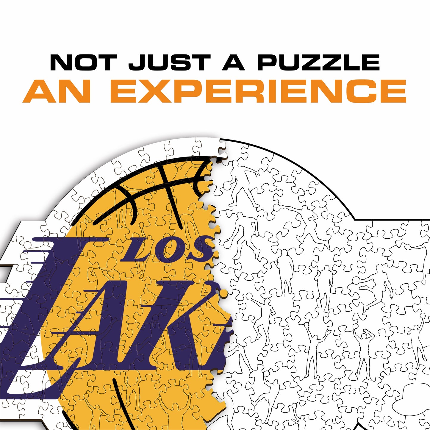 Los Angeles Lakers™ - Wooden Puzzle