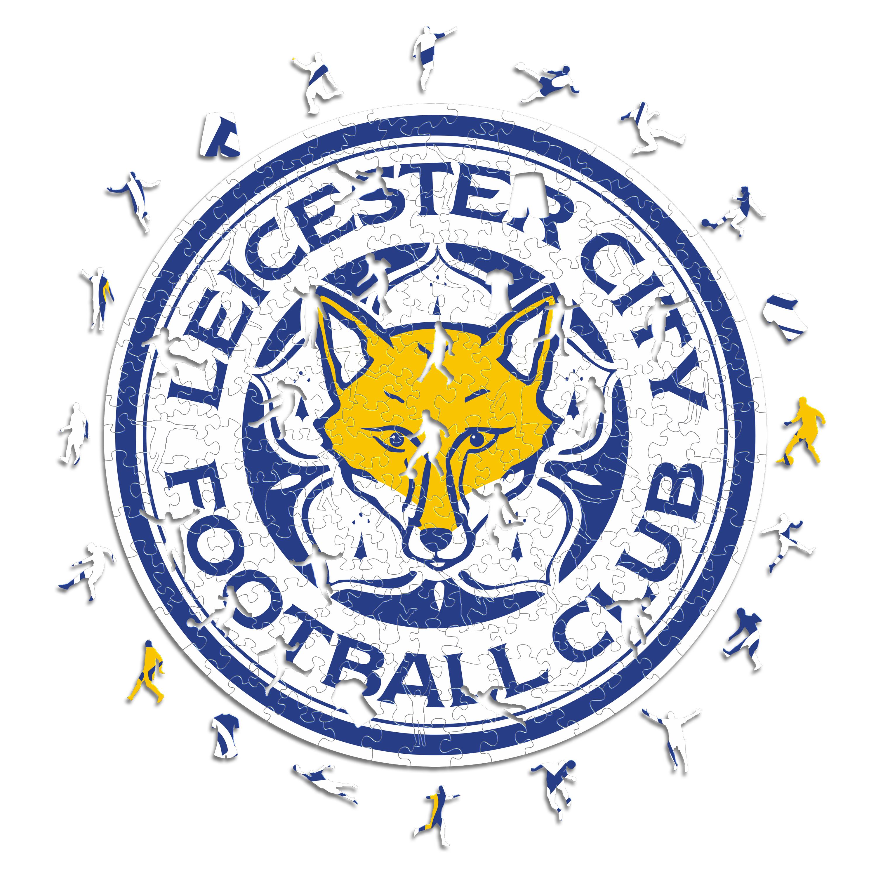 Leicester City FC® Logo - Wooden Puzzle – Iconic Puzzles