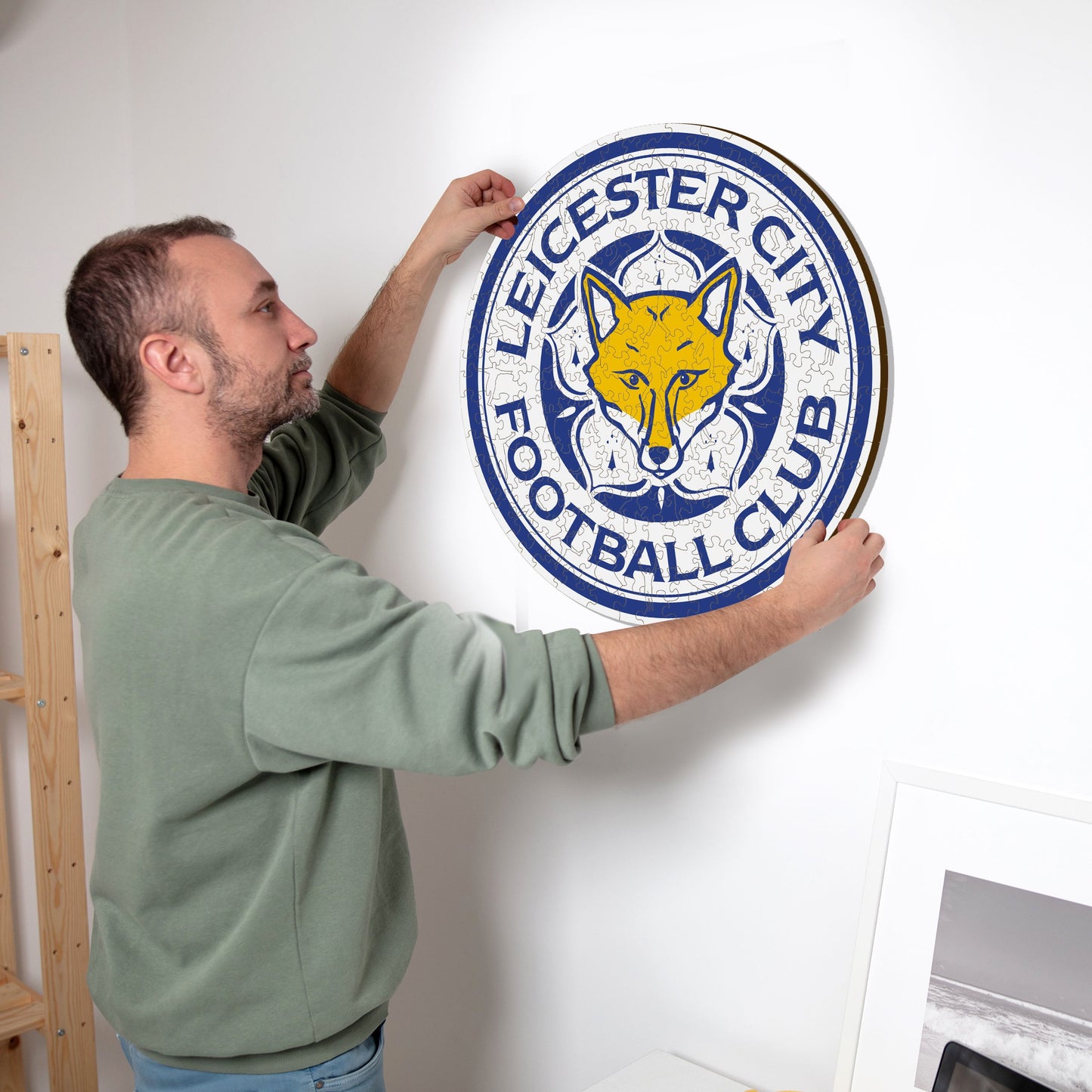 Leicester City FC® Logo - Wooden Puzzle